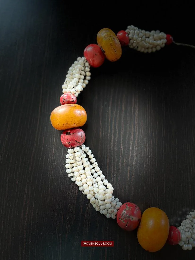 1755 Old Himalayan Tibetan Heirloom Necklace