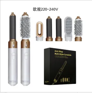 5-in-1 Hot Air Comb Hair Dryer (One Set)
