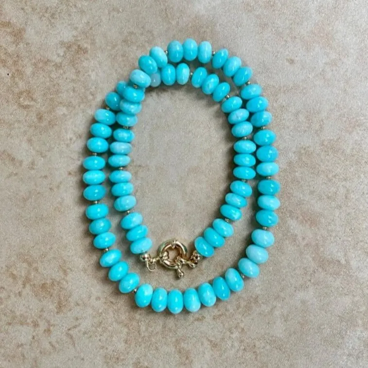 Amazonite Necklace - Pippa