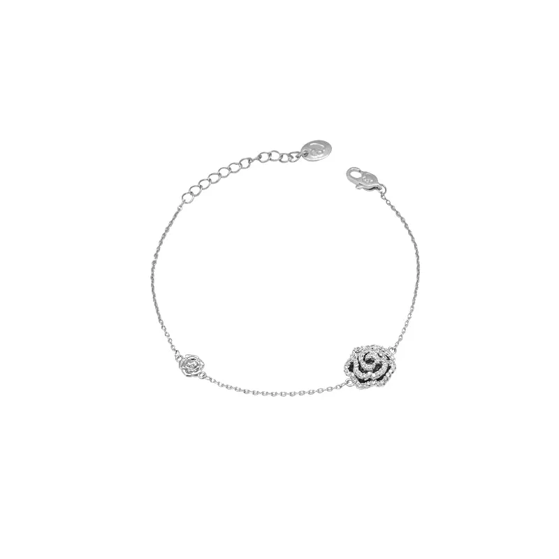Flower Cubic Zirconia Bracelet