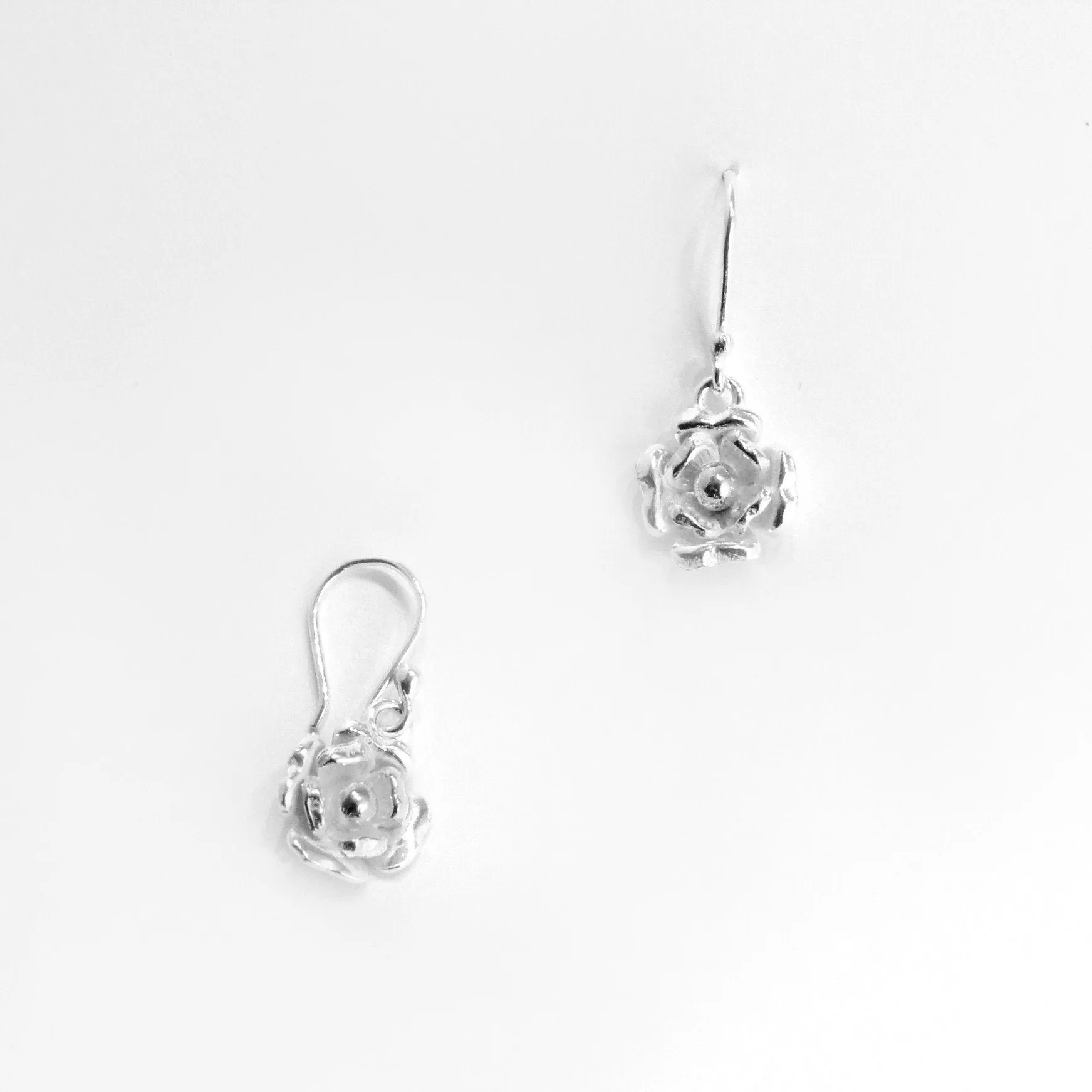 Flowers Bracelet, Earrings & Ring in Sterling Silver