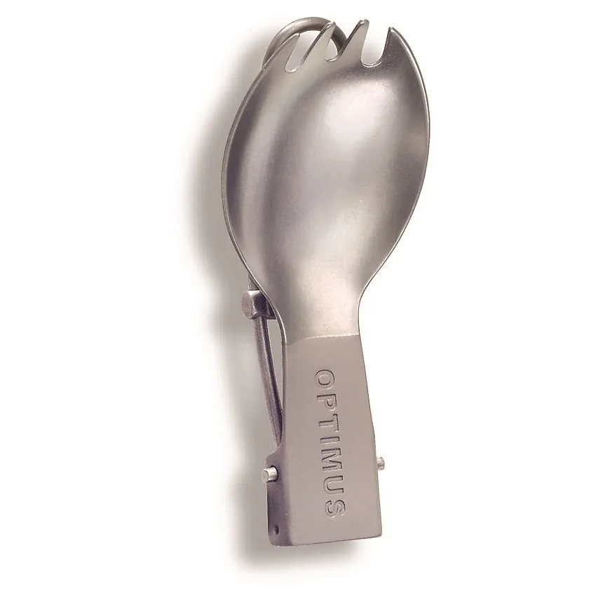 Optimus Titanium Folding Spork Titanium | Buy Optimus Titanium Folding Spork Titanium here | Outnorth