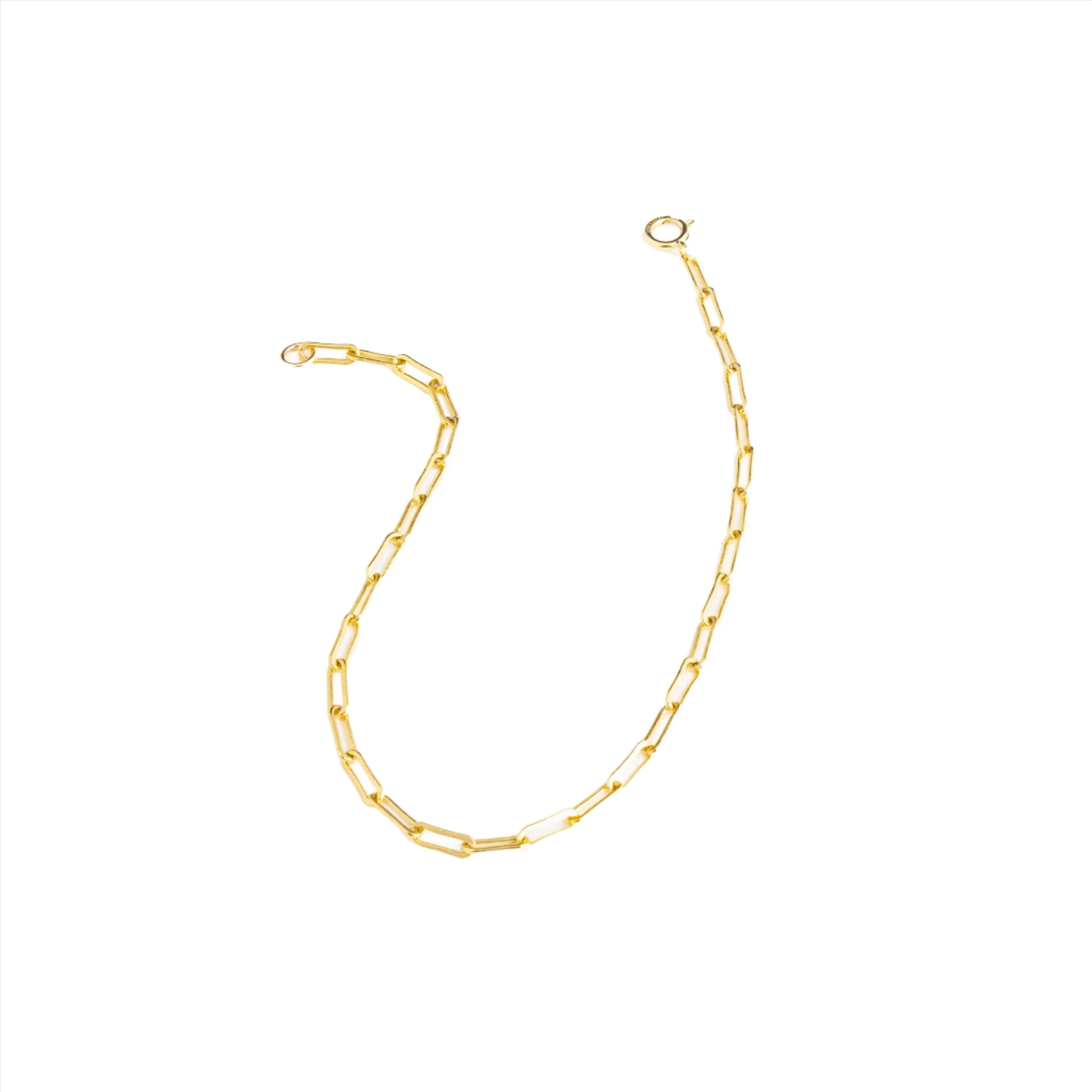 Paperclip Bracelet Gold Filled