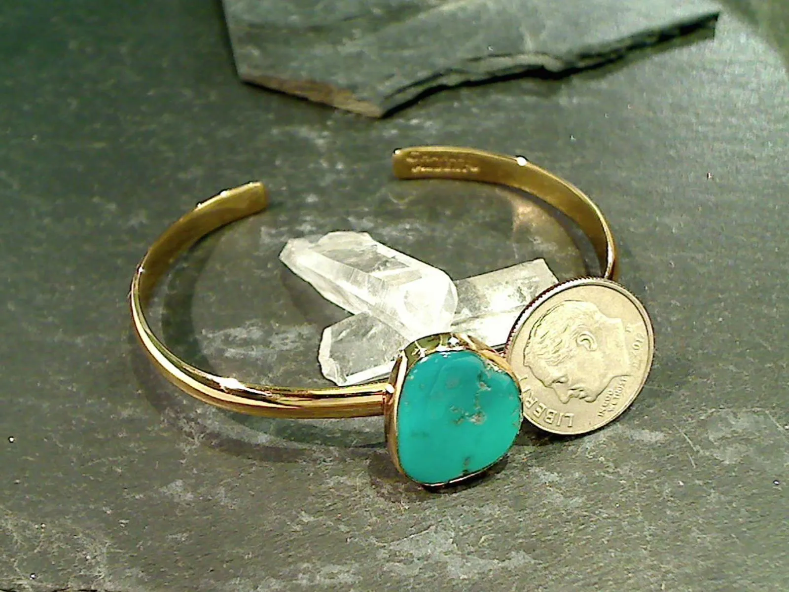 Sleeping Beauty Turquoise Alchemia Cuff Bracelet