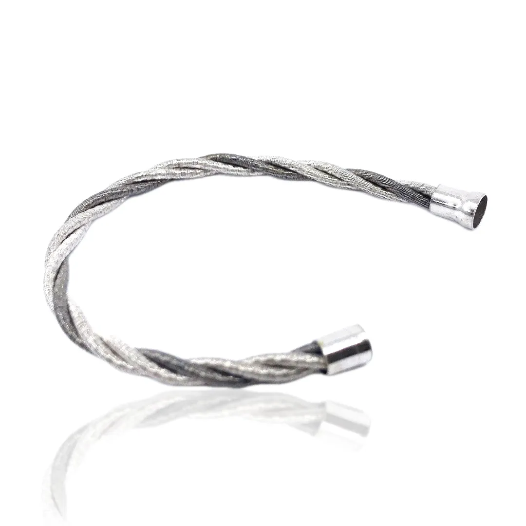 Sterling Silver Italian Twisted Rope Bracelet