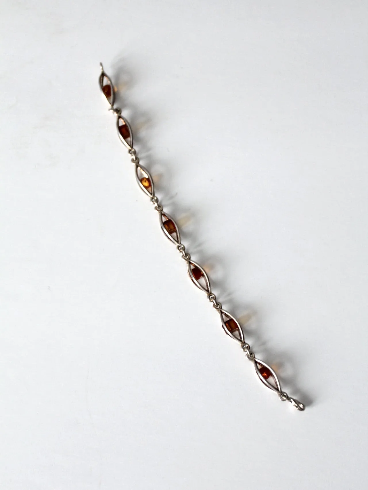 vintage amber bracelet